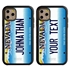 Personalized License Plate Case for iPhone 11 Pro Max – Hybrid Nevada
