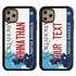 Personalized License Plate Case for iPhone 11 Pro Max – Hybrid Oklahoma
