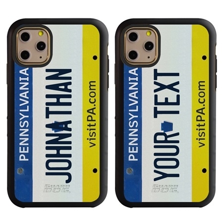 Personalized License Plate Case for iPhone 11 Pro Max – Pennsylvania
