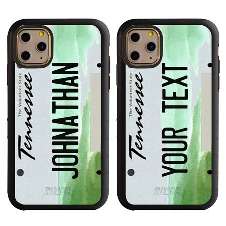 Personalized License Plate Case for iPhone 11 Pro Max – Hybrid Tennessee
