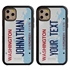 Personalized License Plate Case for iPhone 11 Pro Max – Hybrid Washington
