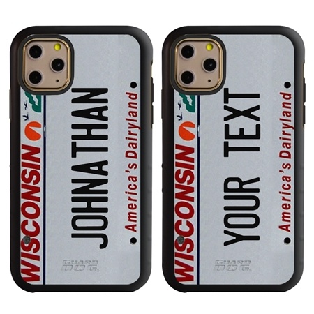 Personalized License Plate Case for iPhone 11 Pro Max – Wisconsin
