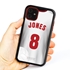 Custom Volleyball Jersey Case for iPhone 11 - Hybrid (White Jersey)
