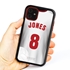 Custom Volleyball Jersey Case for iPhone 11 - Hybrid (White Jersey)
