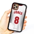 Custom Volleyball Jersey Case for iPhone 11 Pro - Hybrid (White Jersey)
