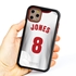 Custom Volleyball Jersey Case for iPhone 11 Pro Max - Hybrid (White Jersey)
