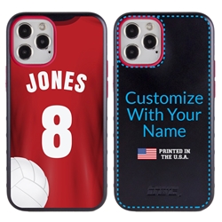 
Custom Volleyball Jersey Case for iPhone 12 Pro Max - Hybrid (Full Color Jersey)