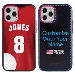 
Custom Volleyball Jersey Case for iPhone 12 Pro Max - Hybrid (Full Color Jersey)