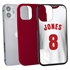 Custom Volleyball Jersey Case for iPhone 12 Mini - Hybrid (White Jersey)
