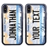 Personalized License Plate Case for iPhone X / XS – Hybrid Alabama
