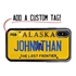 Personalized License Plate Case for iPhone X / XS – Hybrid Alaska
