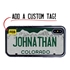 Personalized License Plate Case for iPhone X / XS – Hybrid Colorado
