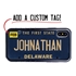 Personalized License Plate Case for iPhone X / XS – Hybrid Delaware
