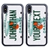 Personalized License Plate Case for iPhone X / XS – Hybrid Florida
