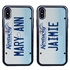 Personalized License Plate Case for iPhone X / XS – Hybrid Kentucky
