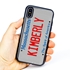 Personalized License Plate Case for iPhone X / XS – Hybrid Massachusetts
