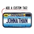 Personalized License Plate Case for iPhone X / XS – Hybrid Nevada
