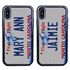 Personalized License Plate Case for iPhone X / XS – Hybrid North Carolina
