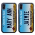 Personalized License Plate Case for iPhone X / XS – Hybrid North Dakota
