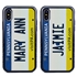 Personalized License Plate Case for iPhone X / XS – Hybrid Pennsylvania
