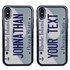 Personalized License Plate Case for iPhone X / XS – Hybrid Rhode Island
