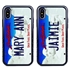 Personalized License Plate Case for iPhone X / XS – Hybrid South Dakota
