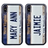 Personalized License Plate Case for iPhone X / XS – Hybrid West Virginia
