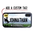 Personalized License Plate Case for iPhone X / XS – Hybrid Wyoming
