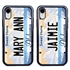 Personalized License Plate Case for iPhone XR – Hybrid Alabama
