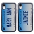 Personalized License Plate Case for iPhone XR – Hybrid Connecticut
