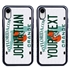 Personalized License Plate Case for iPhone XR – Hybrid Florida
