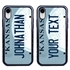 Personalized License Plate Case for iPhone XR – Hybrid Kansas
