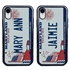Personalized License Plate Case for iPhone XR – Hybrid Maryland
