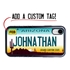 Personalized License Plate Case for iPhone XR – Hybrid Mississippi
