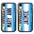 Personalized License Plate Case for iPhone XR – Hybrid Nevada
