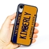 Personalized License Plate Case for iPhone XR – Hybrid New York
