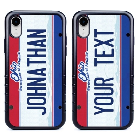 Personalized License Plate Case for iPhone XR – Hybrid Ohio
