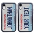 Personalized License Plate Case for iPhone XR – Hybrid Washington
