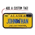 Personalized License Plate Case for iPhone XS Max – Hybrid Alaska
