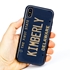 Personalized License Plate Case for iPhone XS Max – Hybrid Delaware
