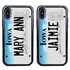 Personalized License Plate Case for iPhone XS Max – Hybrid Iowa

