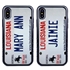 Personalized License Plate Case for iPhone XS Max – Hybrid Louisiana
