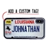 Personalized License Plate Case for iPhone XS Max – Hybrid Louisiana
