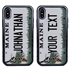 Personalized License Plate Case for iPhone XS Max – Hybrid Maine
