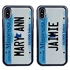 Personalized License Plate Case for iPhone XS Max – Hybrid Minnesota
