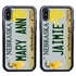 Personalized License Plate Case for iPhone XS Max – Hybrid Nebraska
