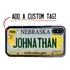 Personalized License Plate Case for iPhone XS Max – Hybrid Nebraska
