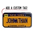 Personalized License Plate Case for iPhone XS Max – Hybrid New York
