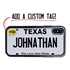 Personalized License Plate Case for iPhone XS Max – Hybrid Texas
