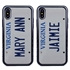 Personalized License Plate Case for iPhone XS Max – Hybrid Virginia
